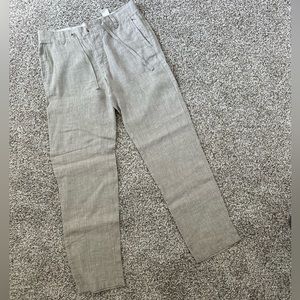 H&M Linen Leisure Pants. Size 33.